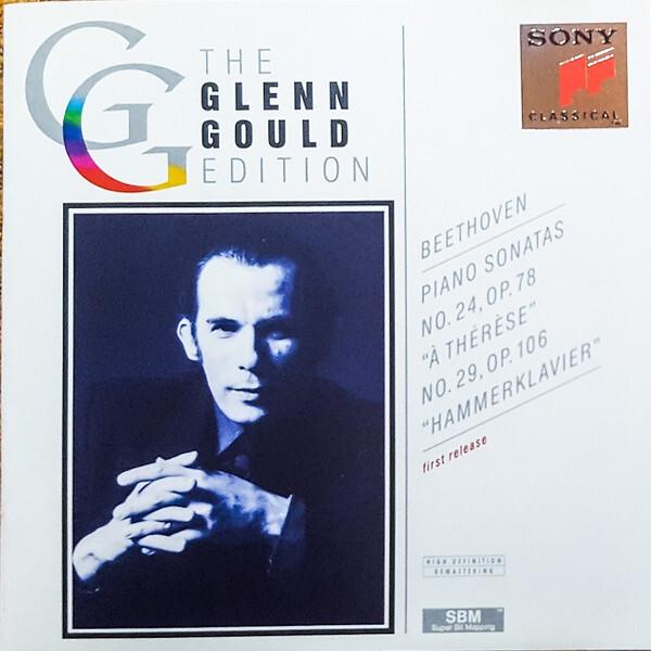 Beethoven*, Glenn Gould - Piano Sonatas ? No. 24, Op. 78 À Thérèse · No. 29, Op. 106 Hammerklavier Très bon état -  reconditionné disponible sur Label Emmaüs